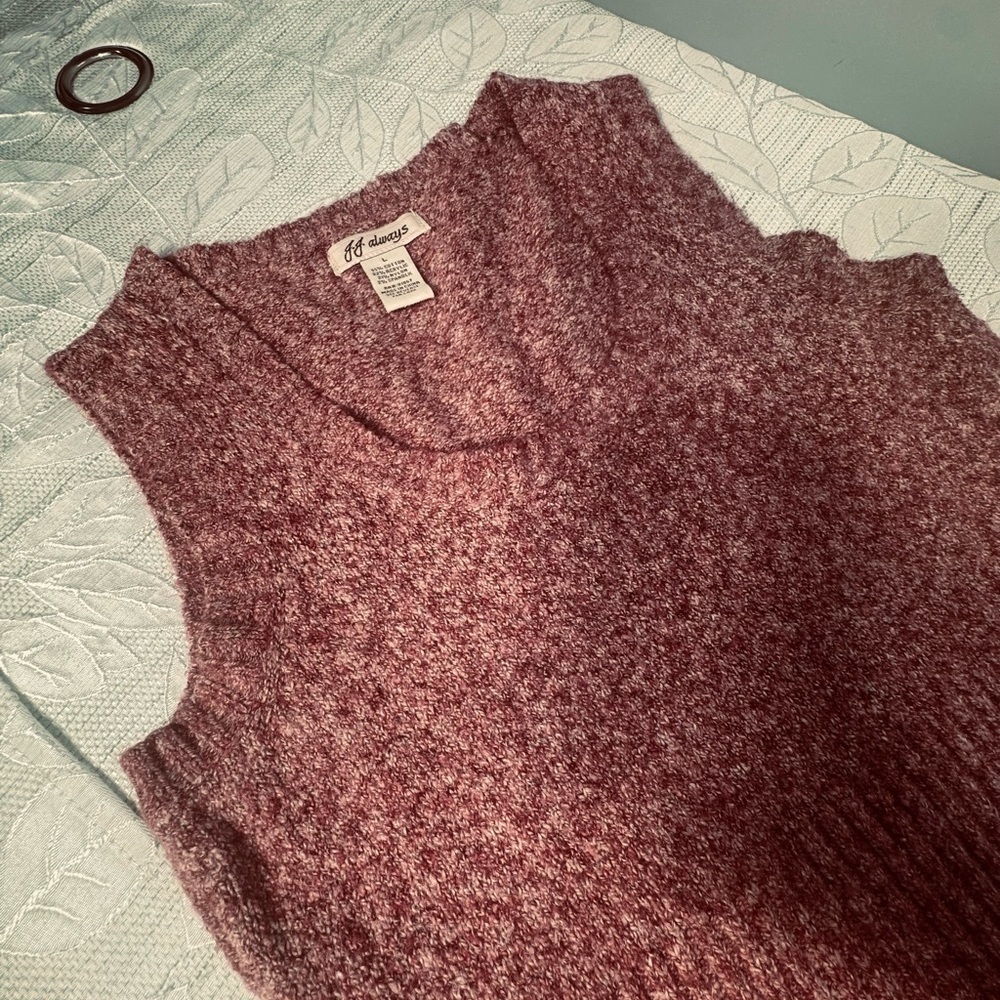 JF Always Sleeveless Knit Sweater Dress – Size L - Picture 6 of 7